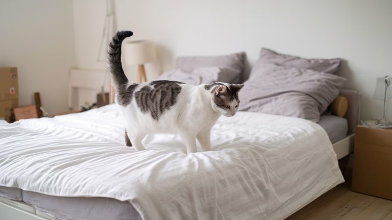 Chat Fait Pipi Sur Mon Lit